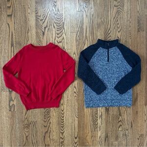 Boys Size 8 - 10 (Medium) Sweaters (bundle of 2 sweaters)